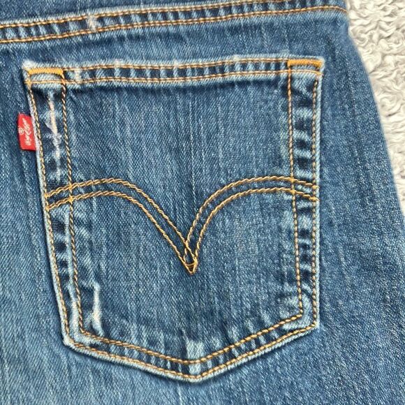 LEVI’s 515 Bootcut Unisex Jeans Sz 8 - Picture 6 of 10